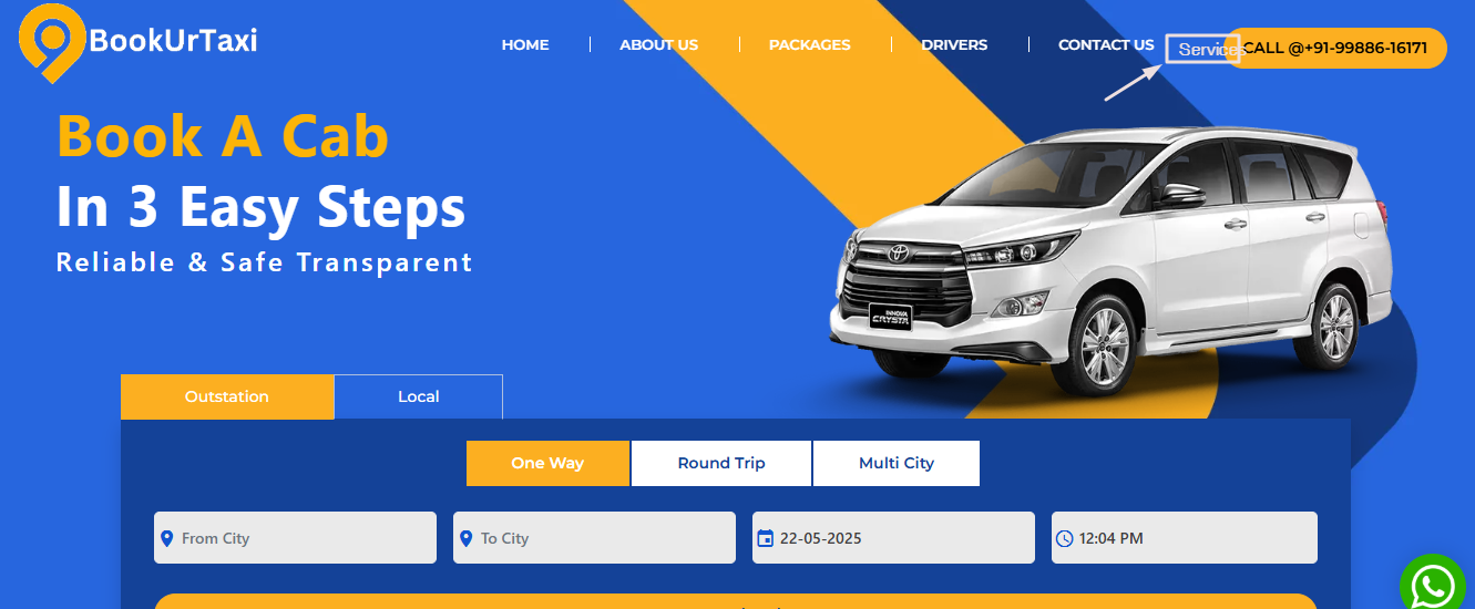 Chandigarh To jagadhri taxi service