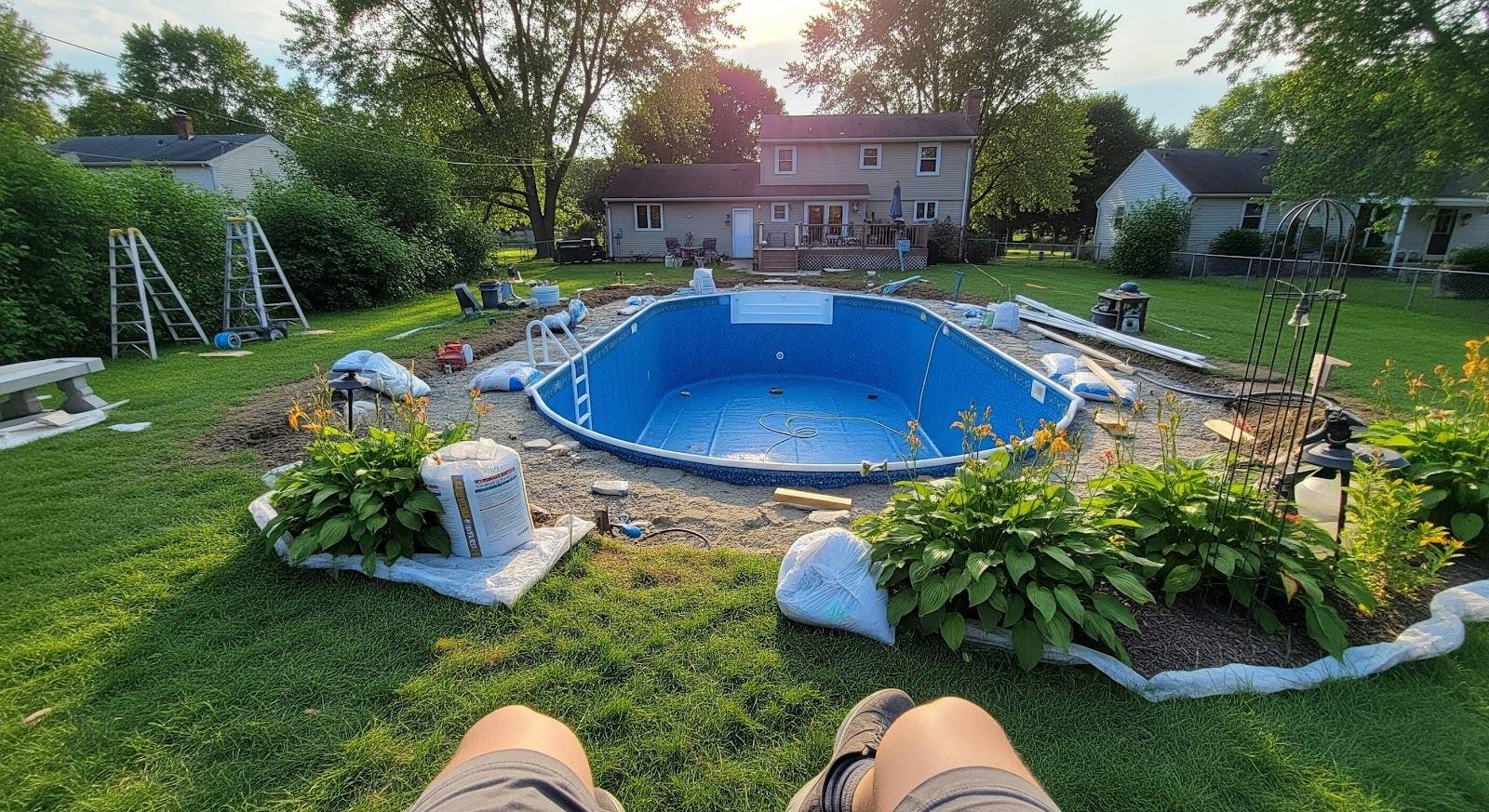 Our Ohio Backyard Dream A Personal Journey into Vinyl Liner Pool Installation