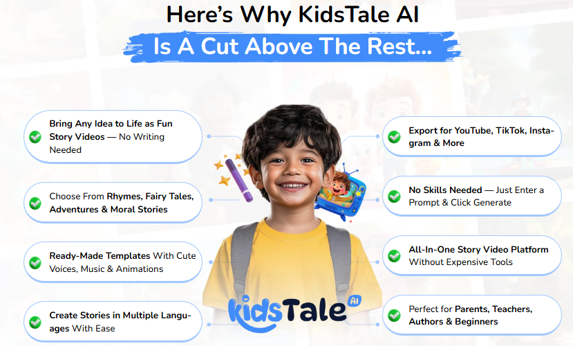 KidsTale AI Review 2025: Tap into YouTube&rsquo;s Kids Goldmine