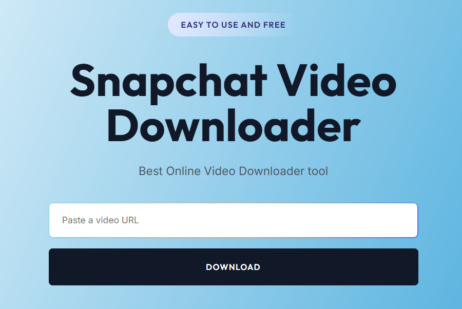 Snap Video Downloader Without Watermark: The Best Way to Save Snapchat Videos Online