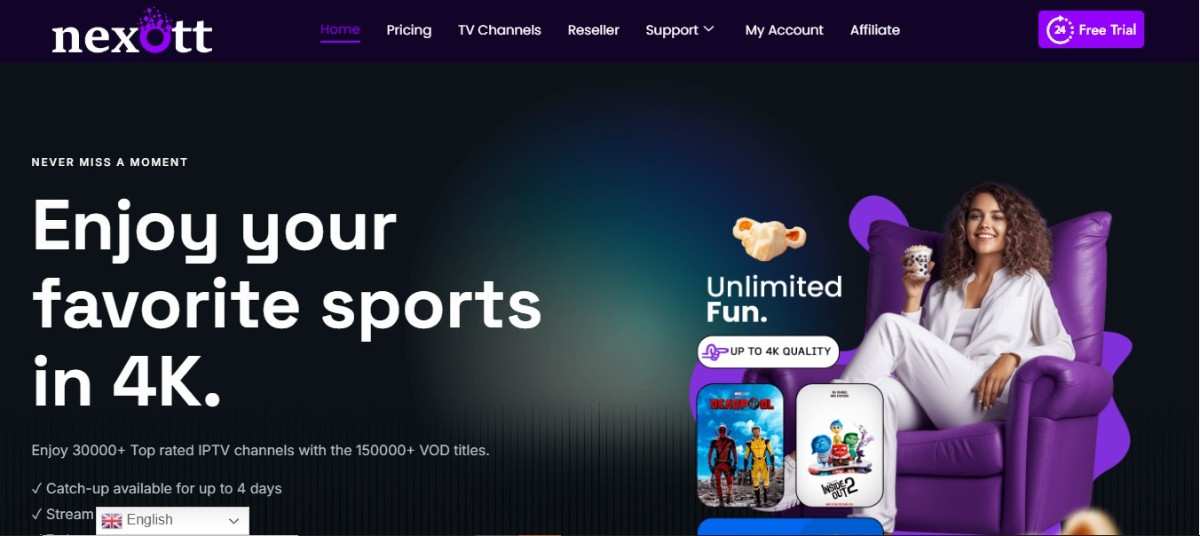Nexott IPTV Review 2026: Features, Price & Honest Verdict