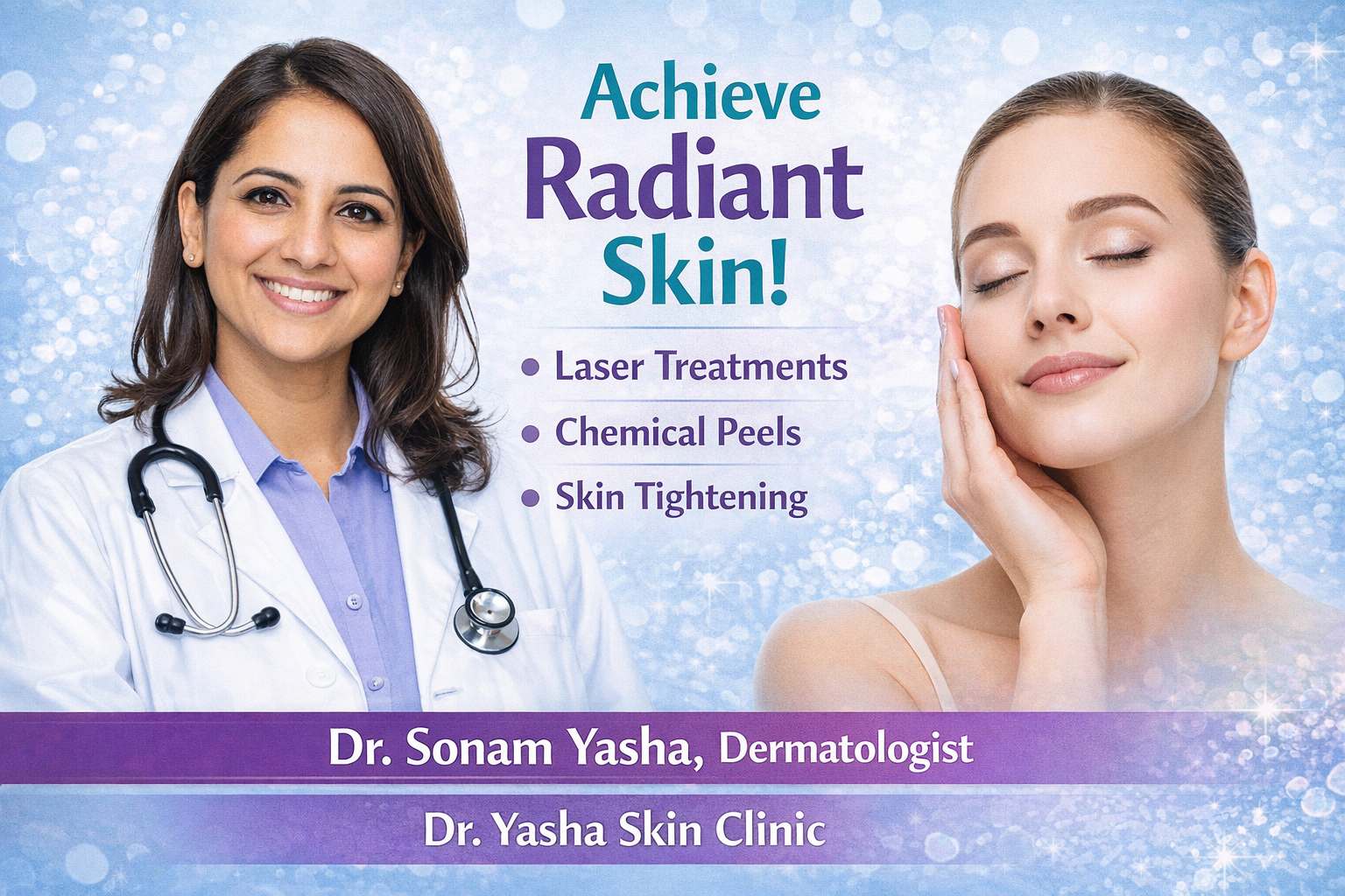 Best Skin Doctor in Durg for Advanced Skin & Hair Treatments | Dr Yasha Skin Clinic Bhilai
