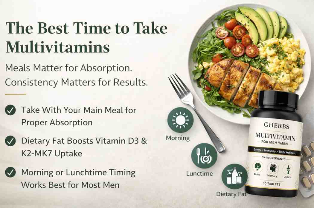 Best time to take vitamin D