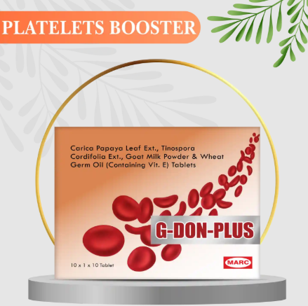 G Don Plus — Ayurvedic Tablet for Typhoid and Viral Fever Recovery