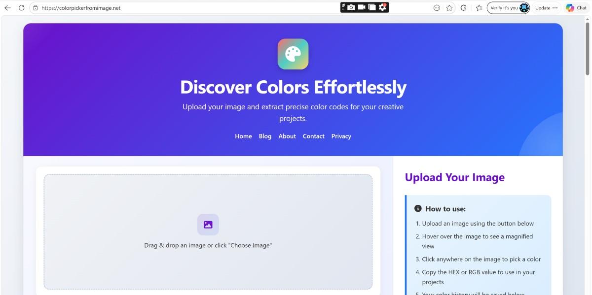Why Choose Our Color Picker From Image Tool?