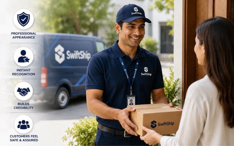 Customized Employee Uniforms for Corporate, Retail, and Hospitality Teams