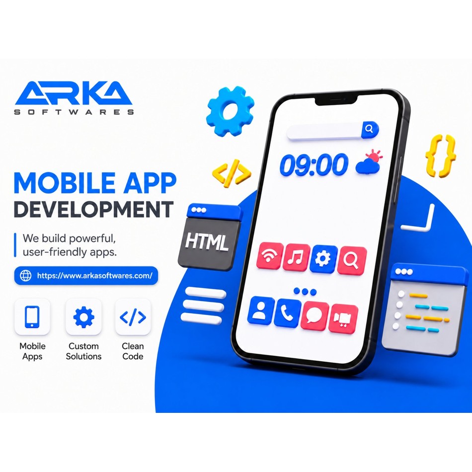 Top Mobile App Development Company in India | ARKA Softwares
