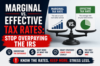 Marginal vs. Effective Tax Rates: Stop Overpaying the IRS