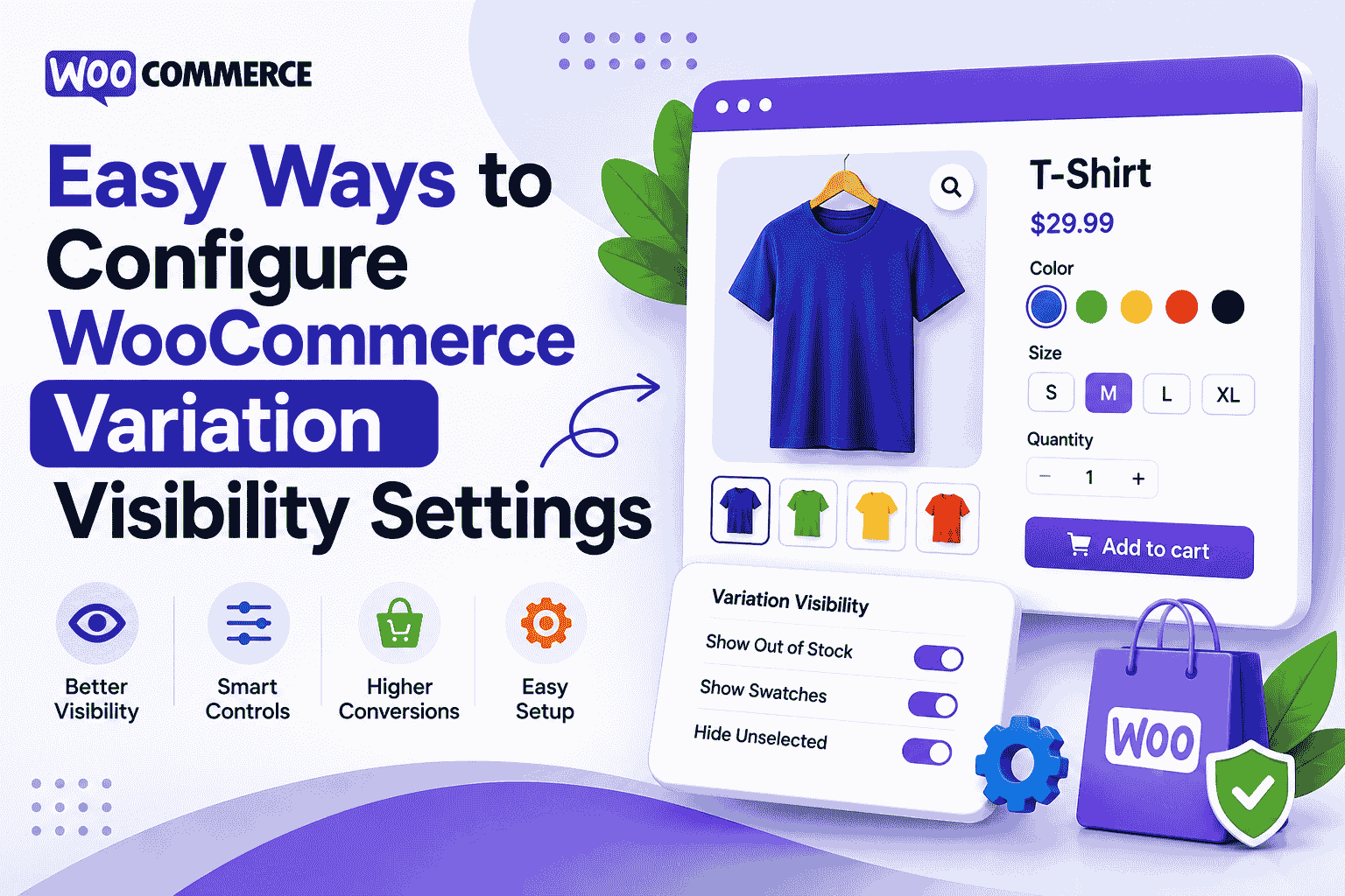 Easy Ways to Configure WooCommerce Variation Visibility Settings